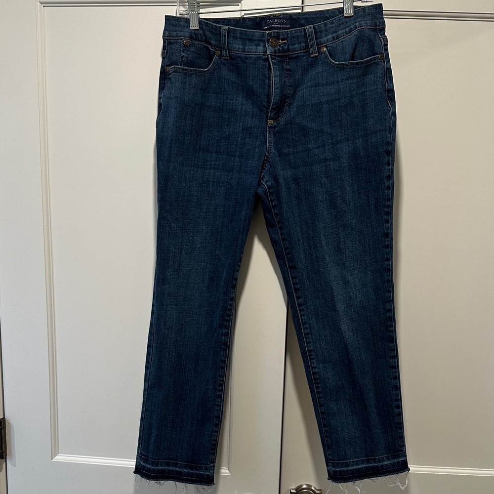Talbots Women’s Dark Blue Ankle Jeans